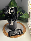 Silicone Utensil Set طقم التوزيع الچامبو 32 قطعه