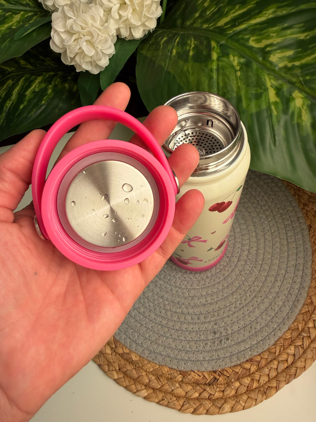 Stainless steel bottle 800ml(codeF1830)pink