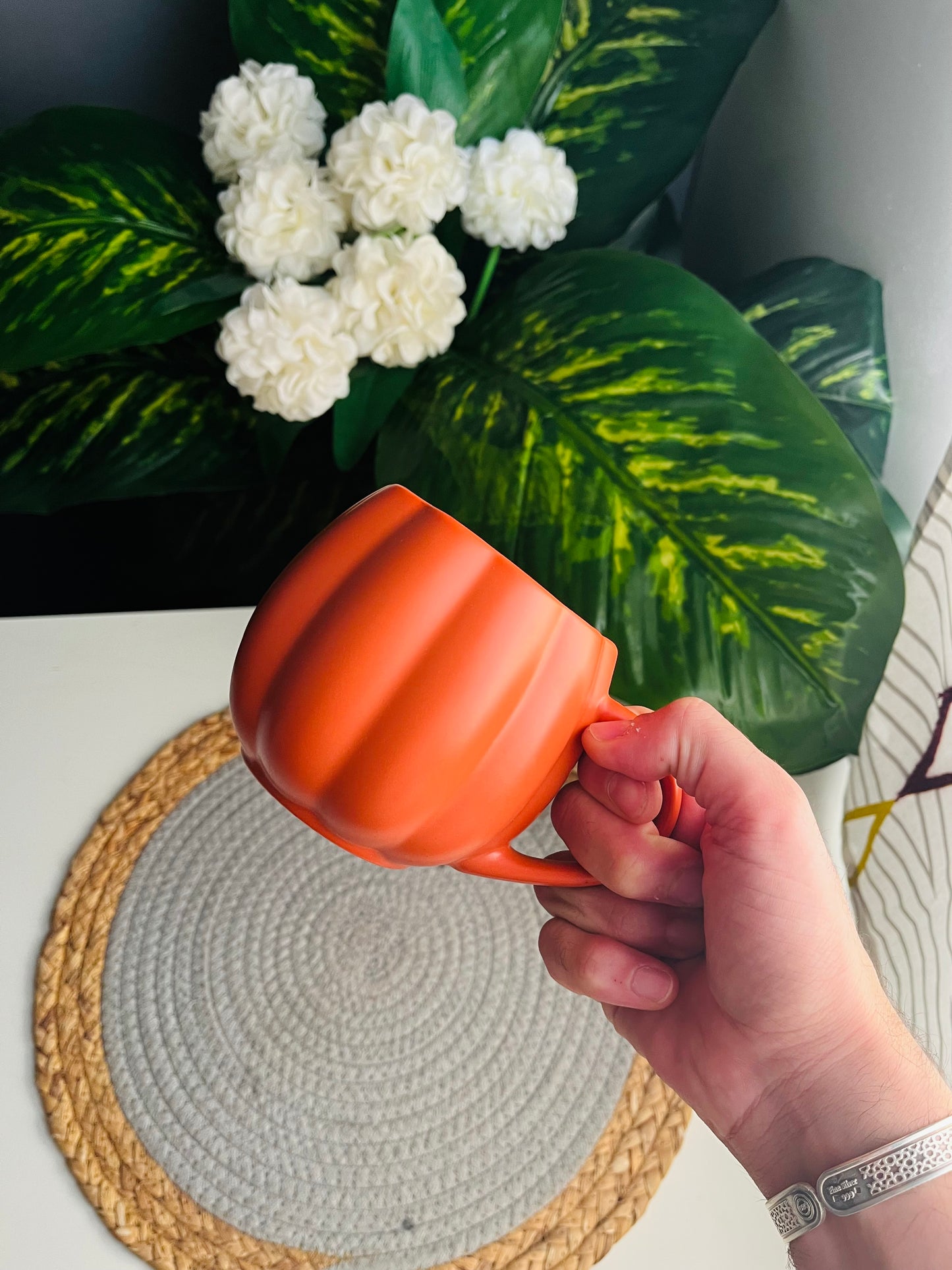 Orange mug (pumpkin)code 1310