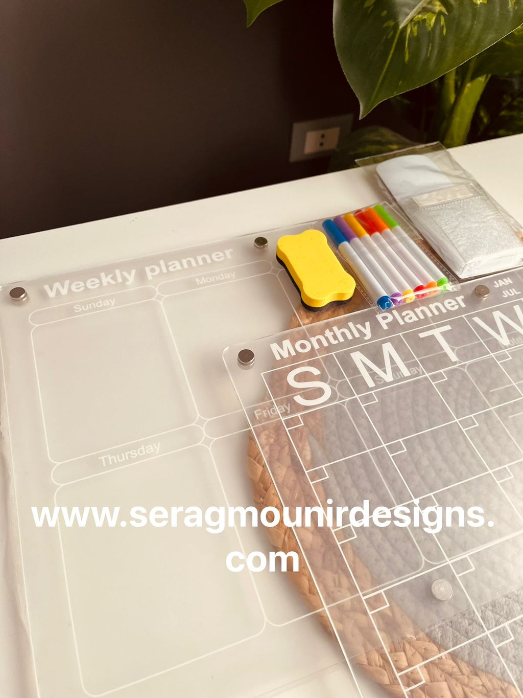 Magnetic board planner