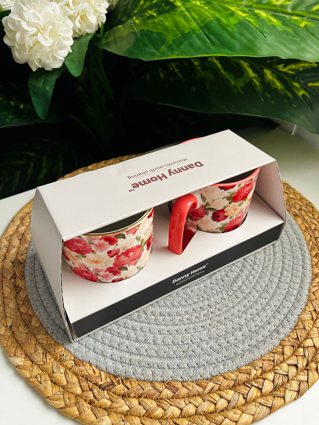 Set of 2 mugs (danny Home) code 53-2 ورده