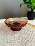Red Glass bowl 15cm*7cm