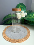 X Large glass (new) (code314)(30cm) غطاء غامق