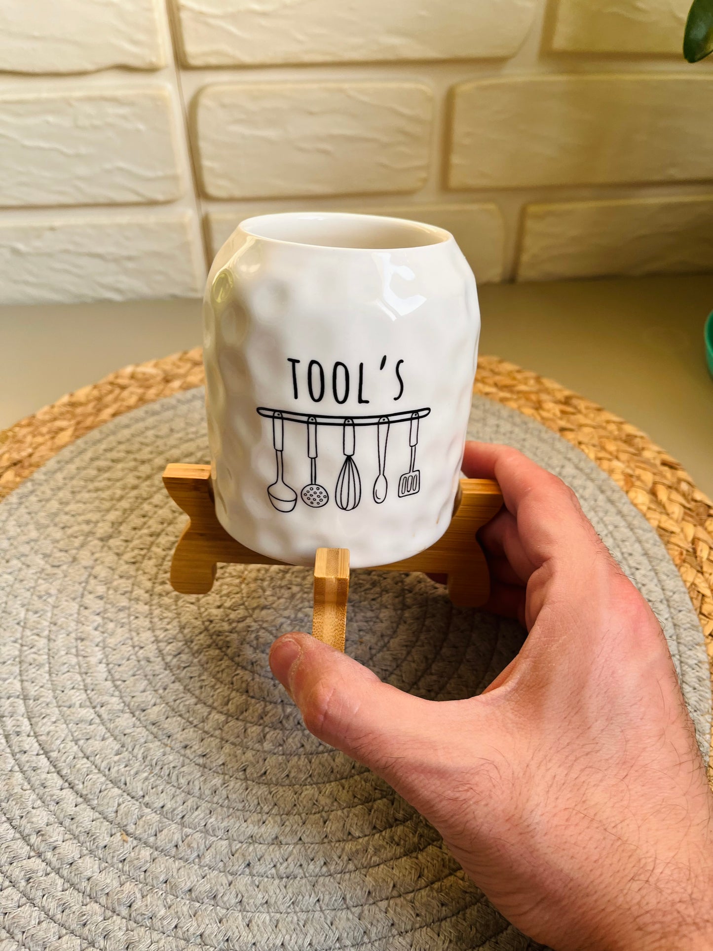 Porcelain holder tools 12cm*7cm