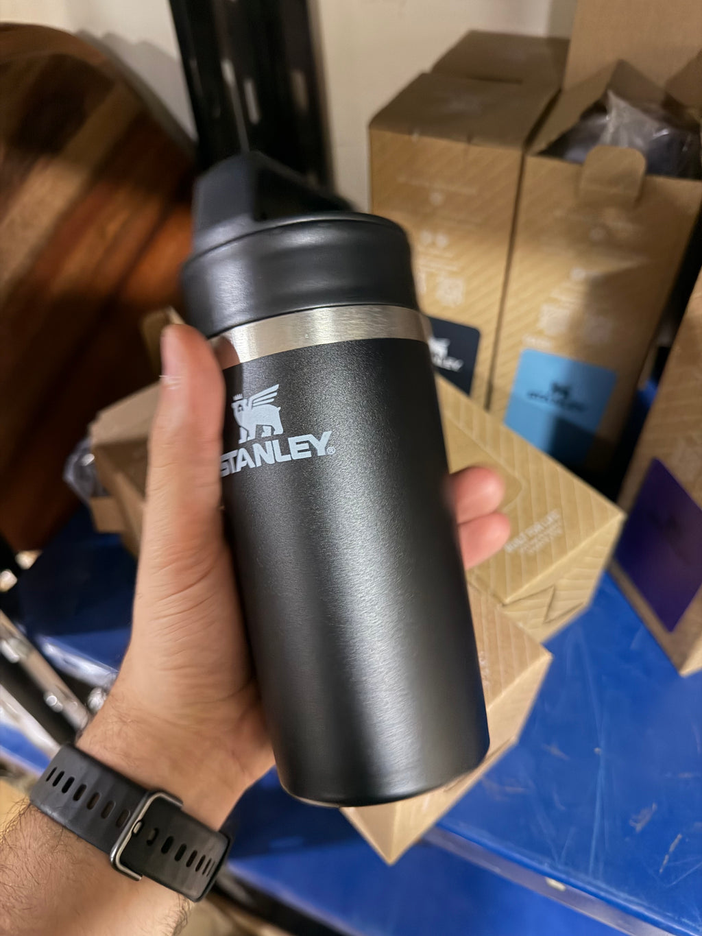 مج (استانلى كبير) (أسود)(354ml)