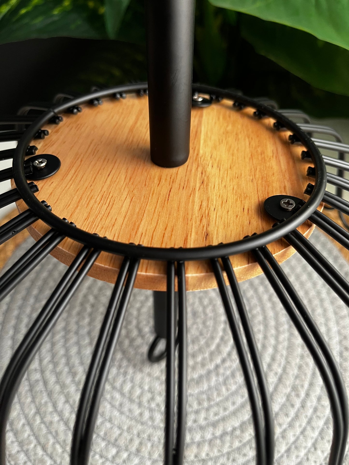 Steel basket 2 floors heavy (code1831)