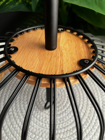 Steel basket 2 floors heavy (code1831)