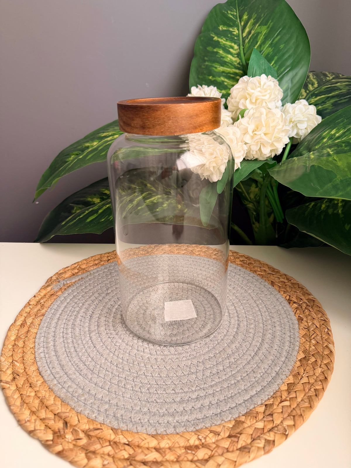 Large glass (new) (code313)(25cm) غطاء غامق