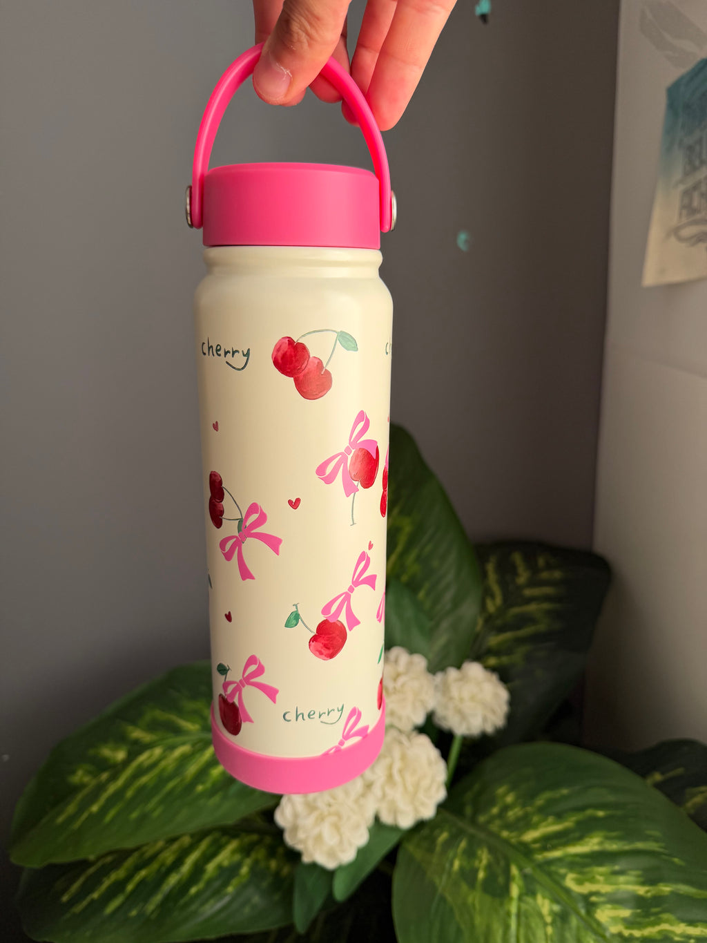 Stainless steel bottle 800ml(codeF1830)pink