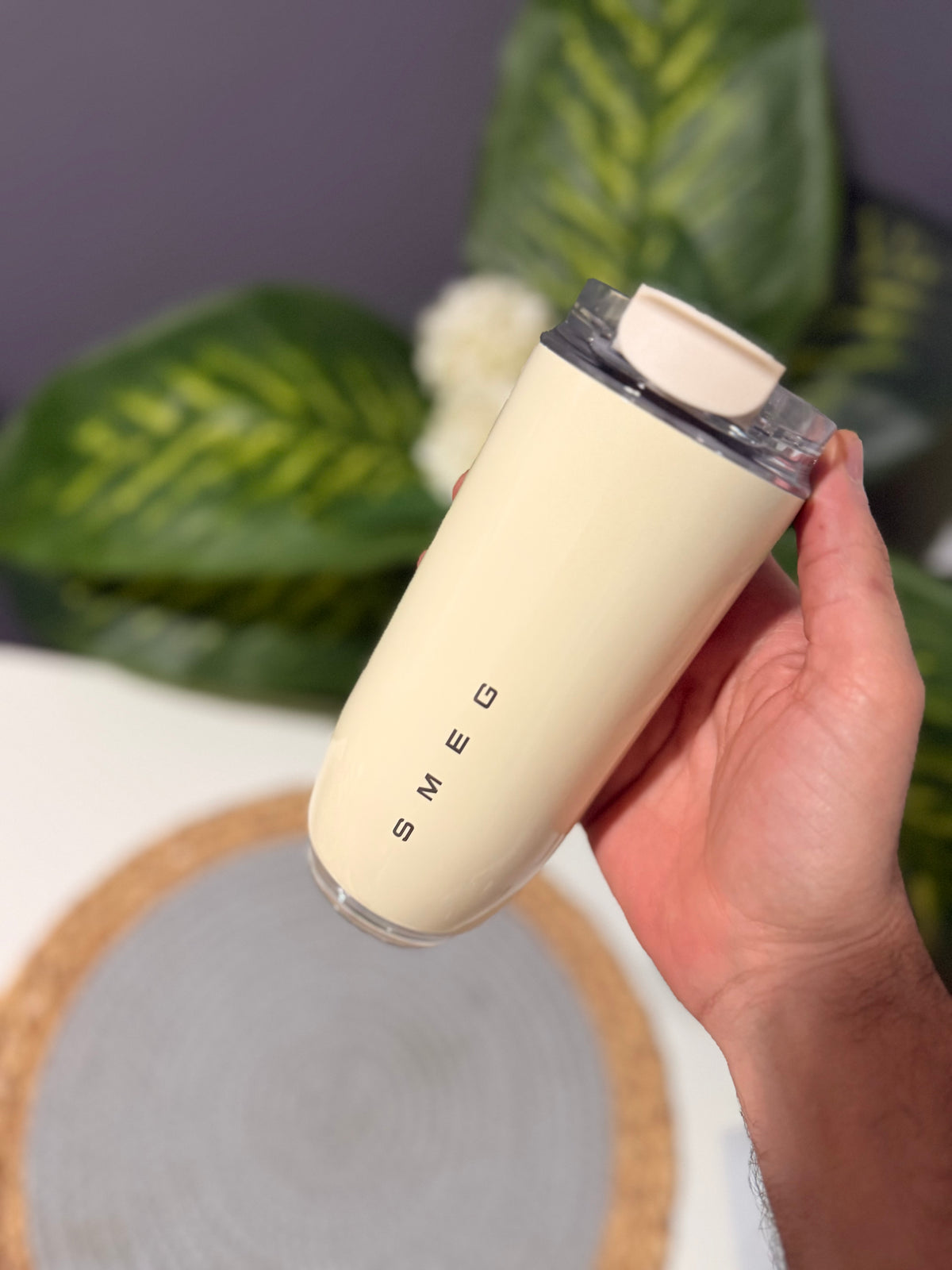 Travel mug SMEG (off white )code 59-2