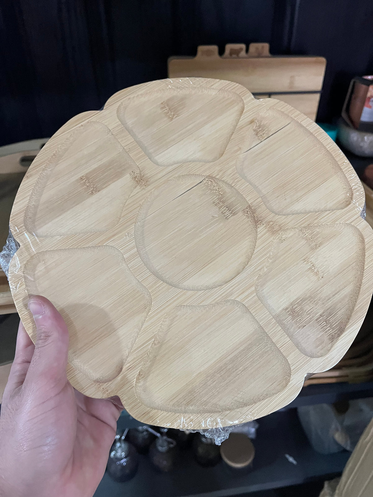 (طبق مكسرات دوار )(OFFER)ديفو بسيط