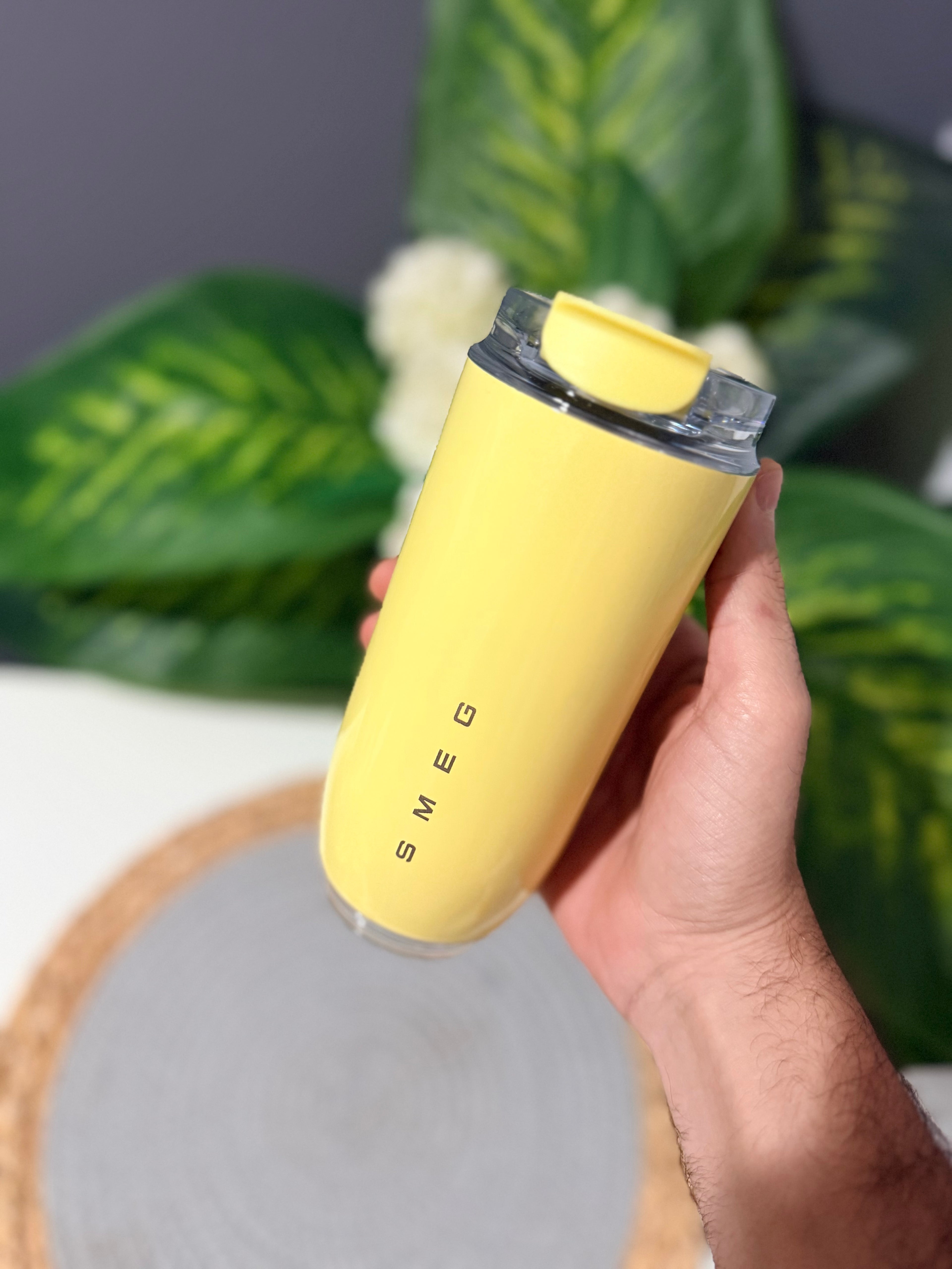 Travel mug SMEG (yellow )code 59-2