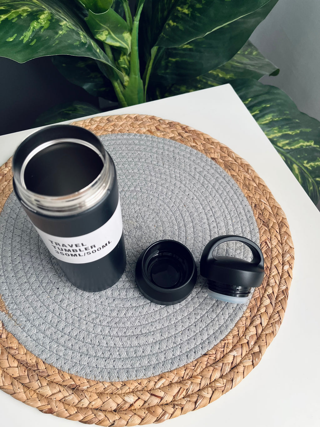 Travel mug (black)500ml