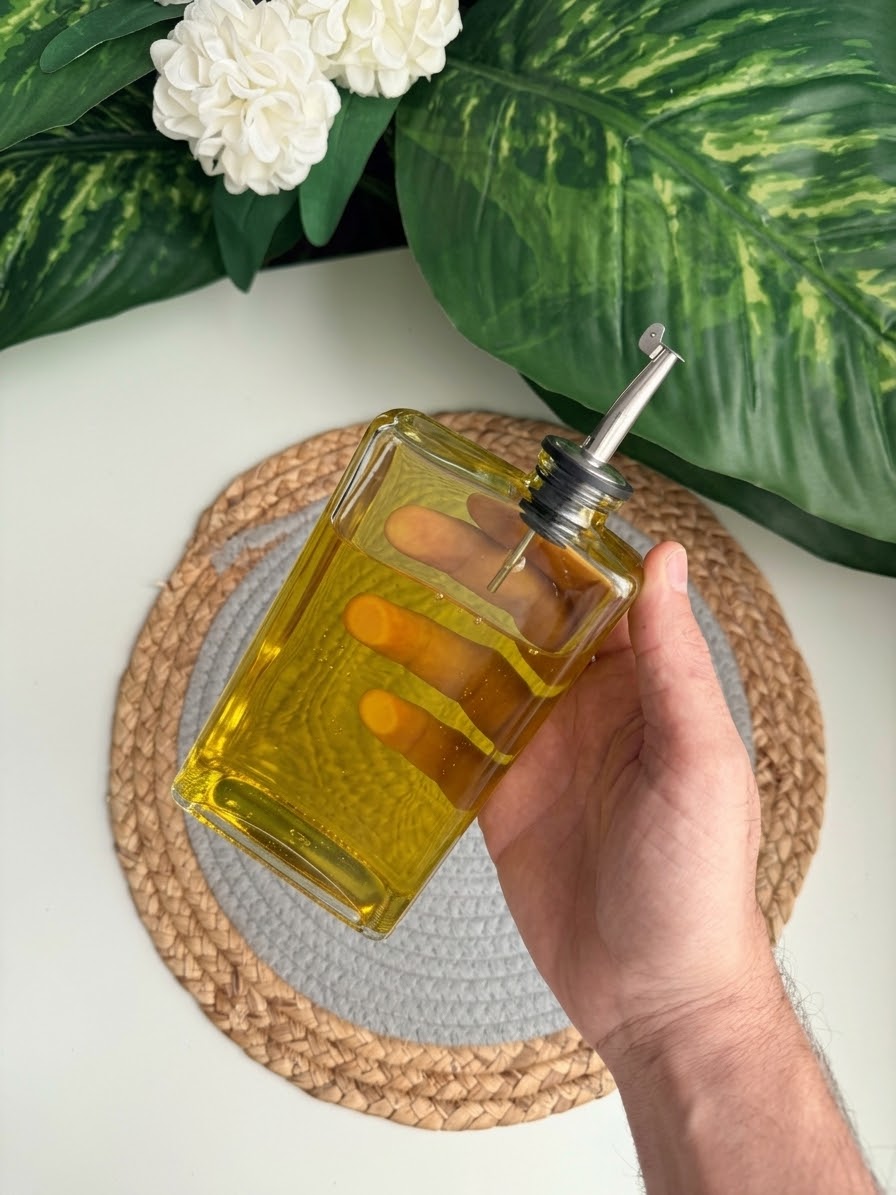 New Oil jar square  (code 294)(سلڤر)