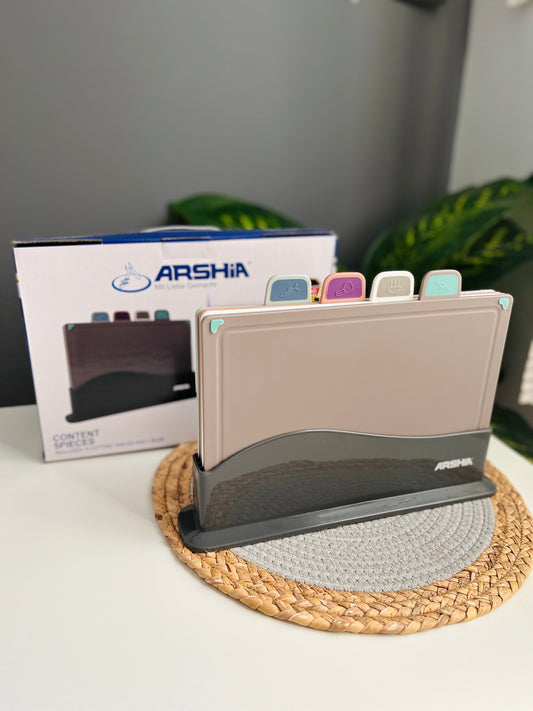 (Arshia) طقم قطاعه ٤ قطع 29cm*20cmأكريلك (متعدد)