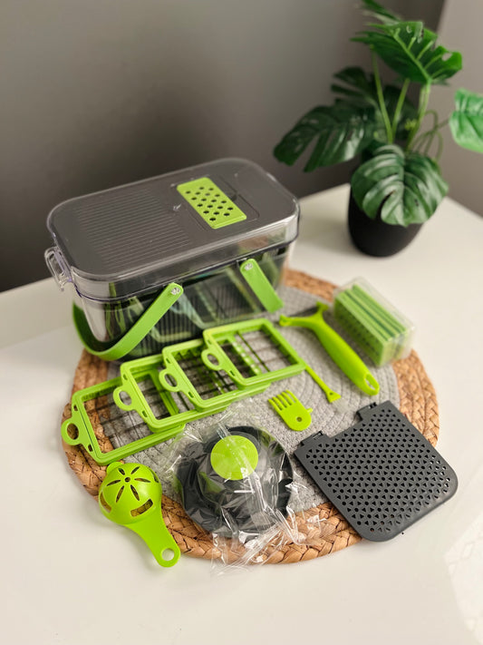 Green grater [قطاعه خضار] 22قطعه