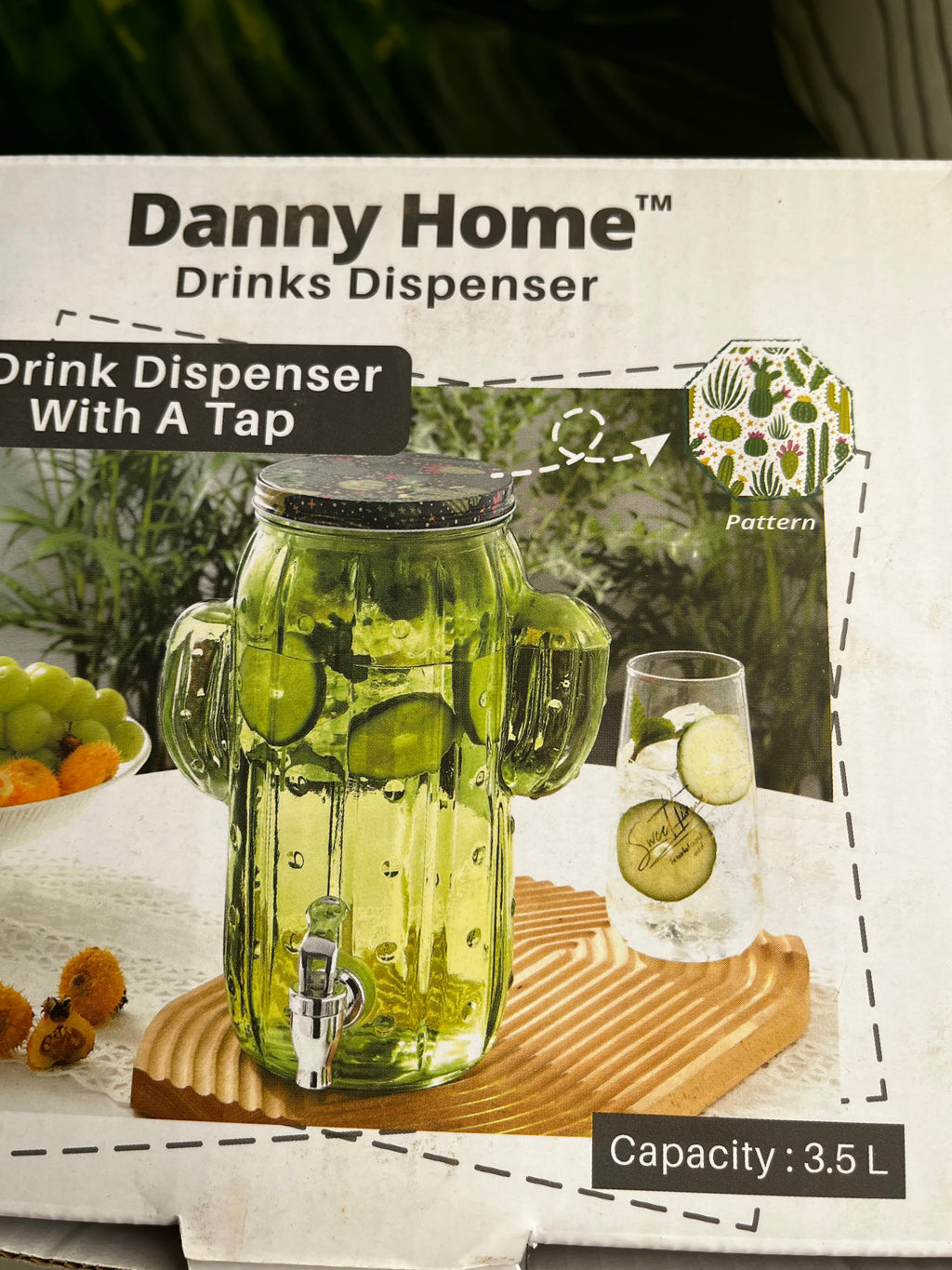 Cactus 🌵Drinks Dispenser(Danny Home)