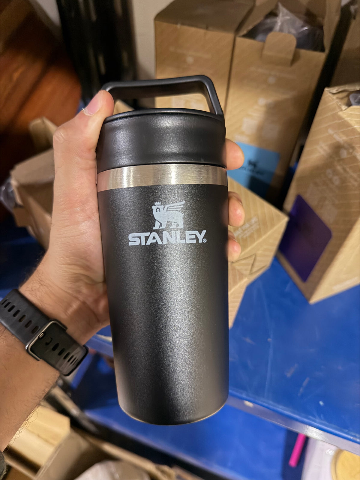 مج (استانلى كبير) (أسود)(354ml)