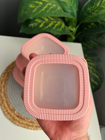 4 fridge box (high quality)(pink) (مربع)code604
