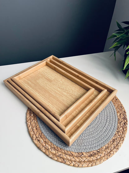 Set of 3 bamboo (code023)