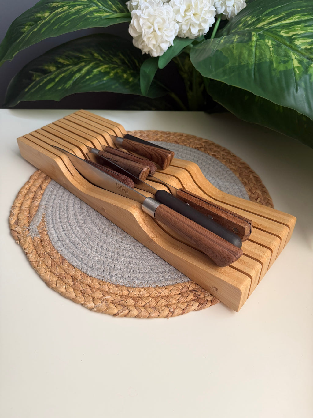 Knifes Organizer منظم 7.5cm*13.5cm*40cm سكاكين ( بمبو)code369