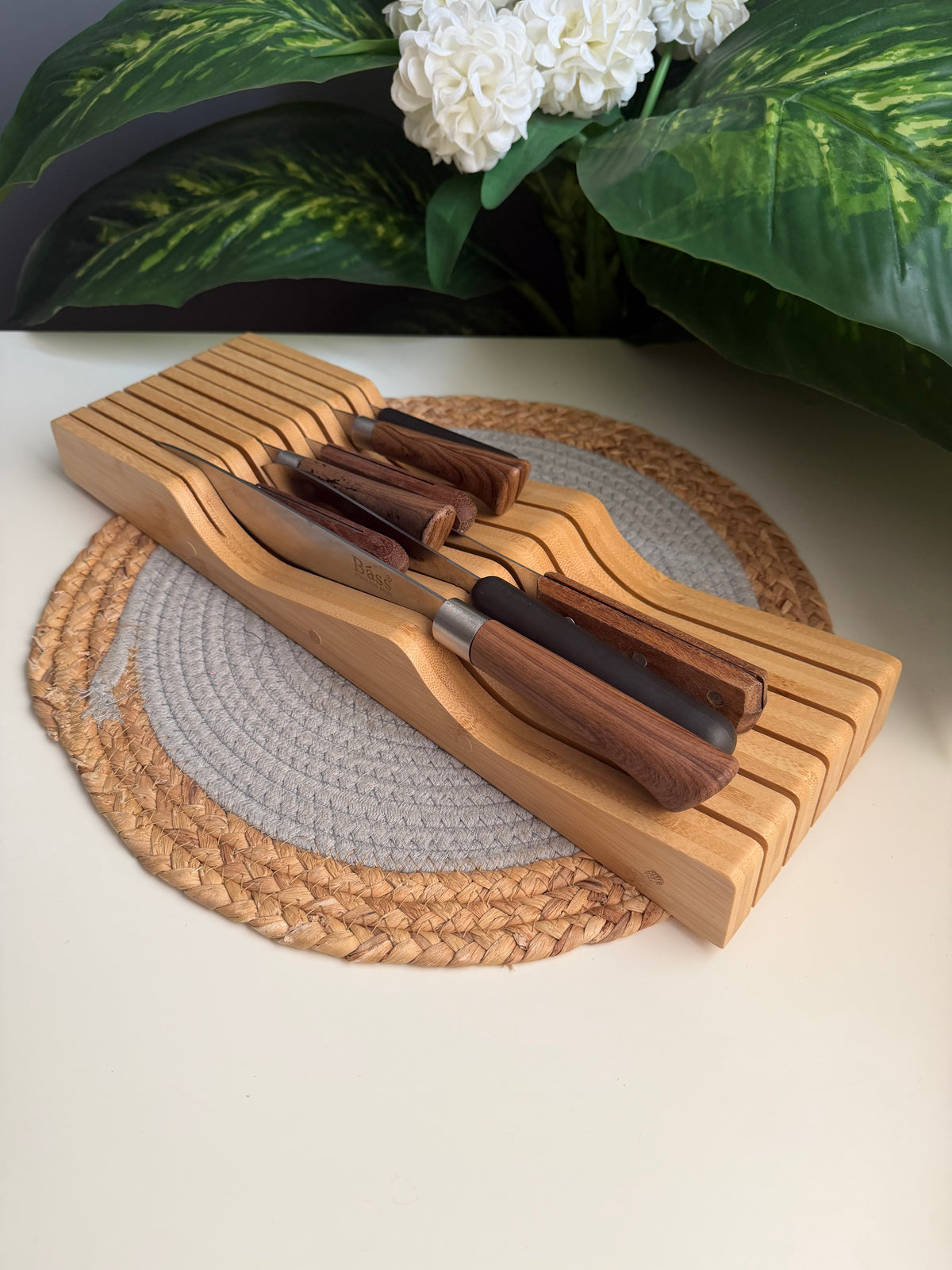 Knifes Organizer منظم 7.5cm*13.5cm*40cm سكاكين ( بمبو)code369