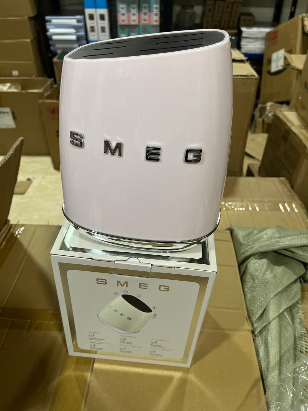 SMEG HOLDER (pink)
