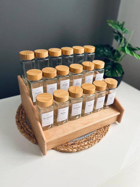 Set of 18 glass jars 150ml +(new staris )