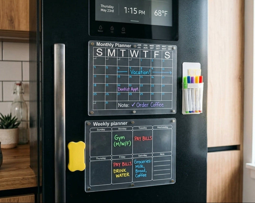 Magnetic board planner