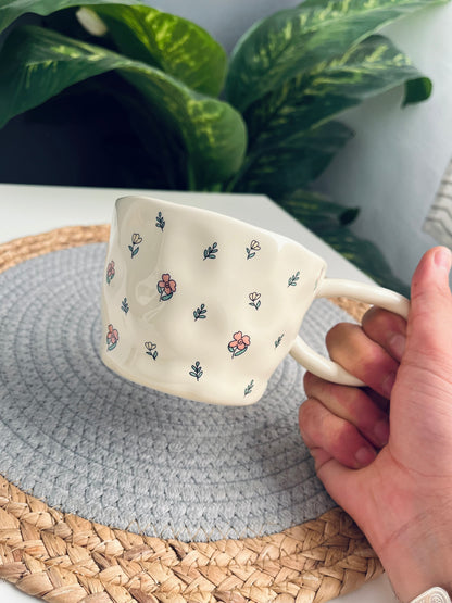 Porcelain mug (code 201 AA)يد طويله