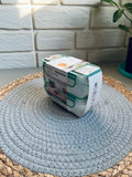 Set of 2 fridge box (danny home) code20(green) 12.8 × 8.8 × 4.9 cm