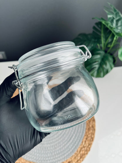 One glass jar (كلبس)500ml