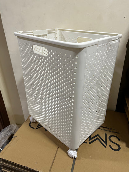 باسكت غسيل قابل للطى-Laundry basket foldable 45cm*37cm*29cm