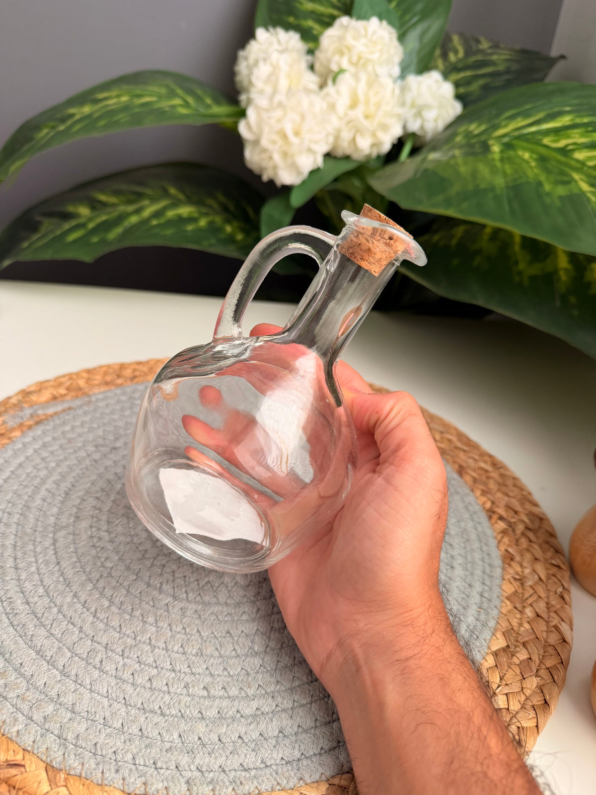 (كيرڤى)   Glass oilbottle 300ml code 287