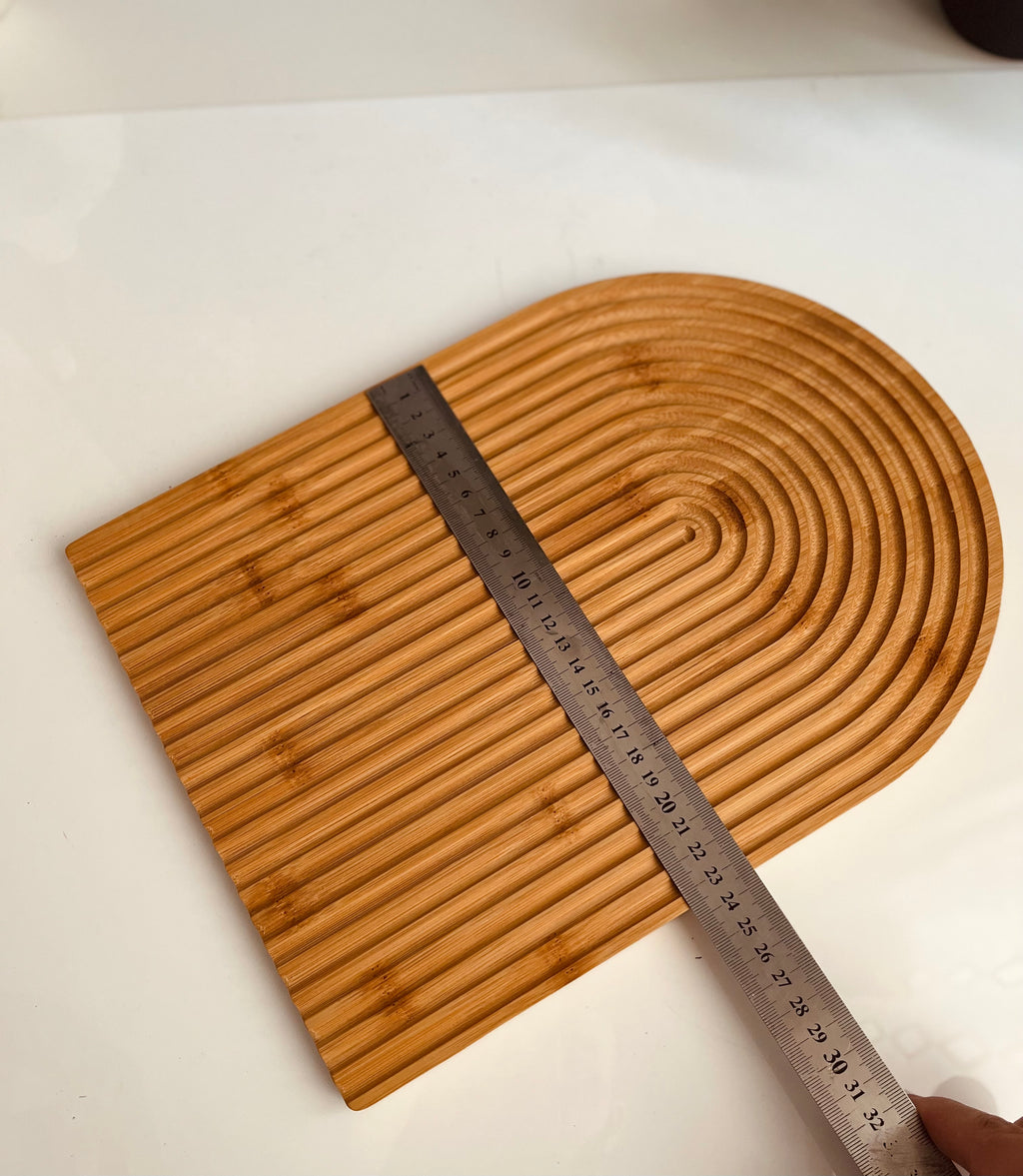 One bamboo  tray 33cm*23cm code30-25