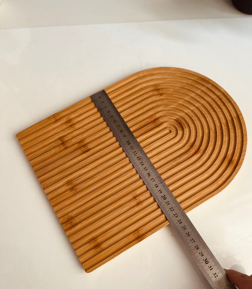 One bamboo  tray 33cm*23cm code30-25