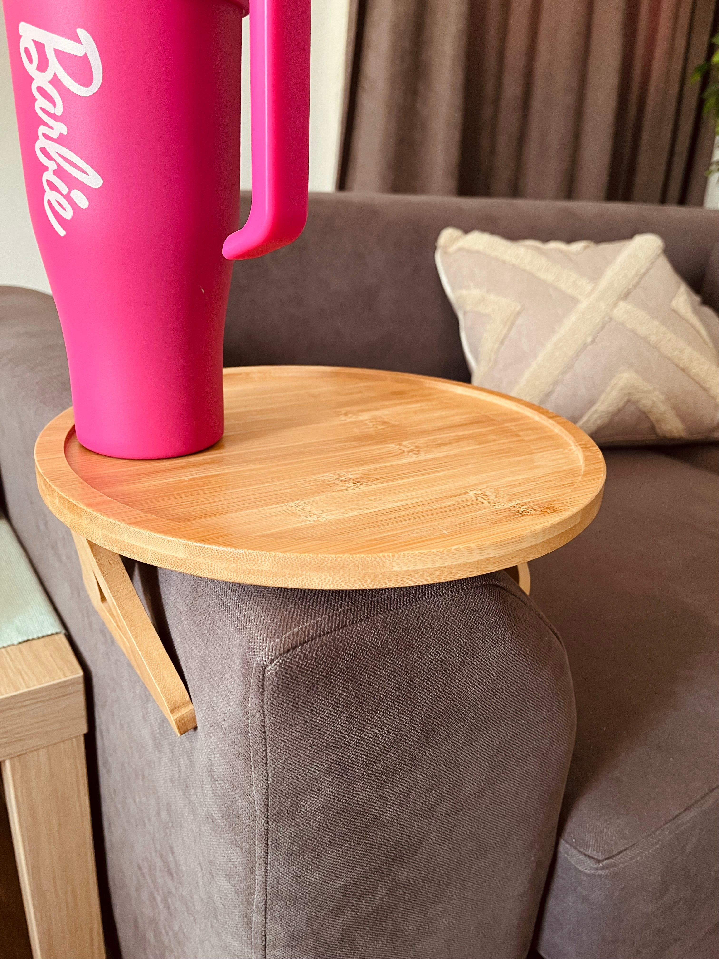 Sofa Arm tray أستند يد الكنبه سوسته خشب بمبو (code221)