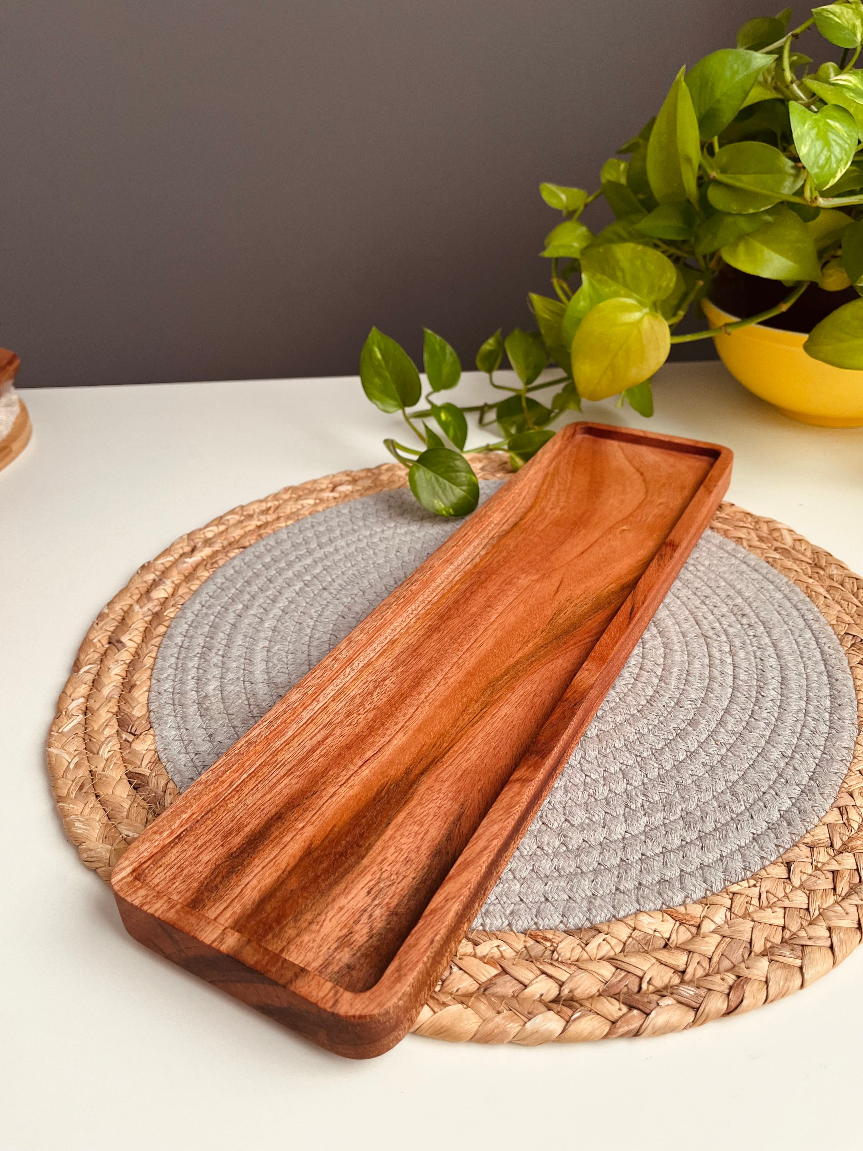 Wooden tray 40cm*11cm