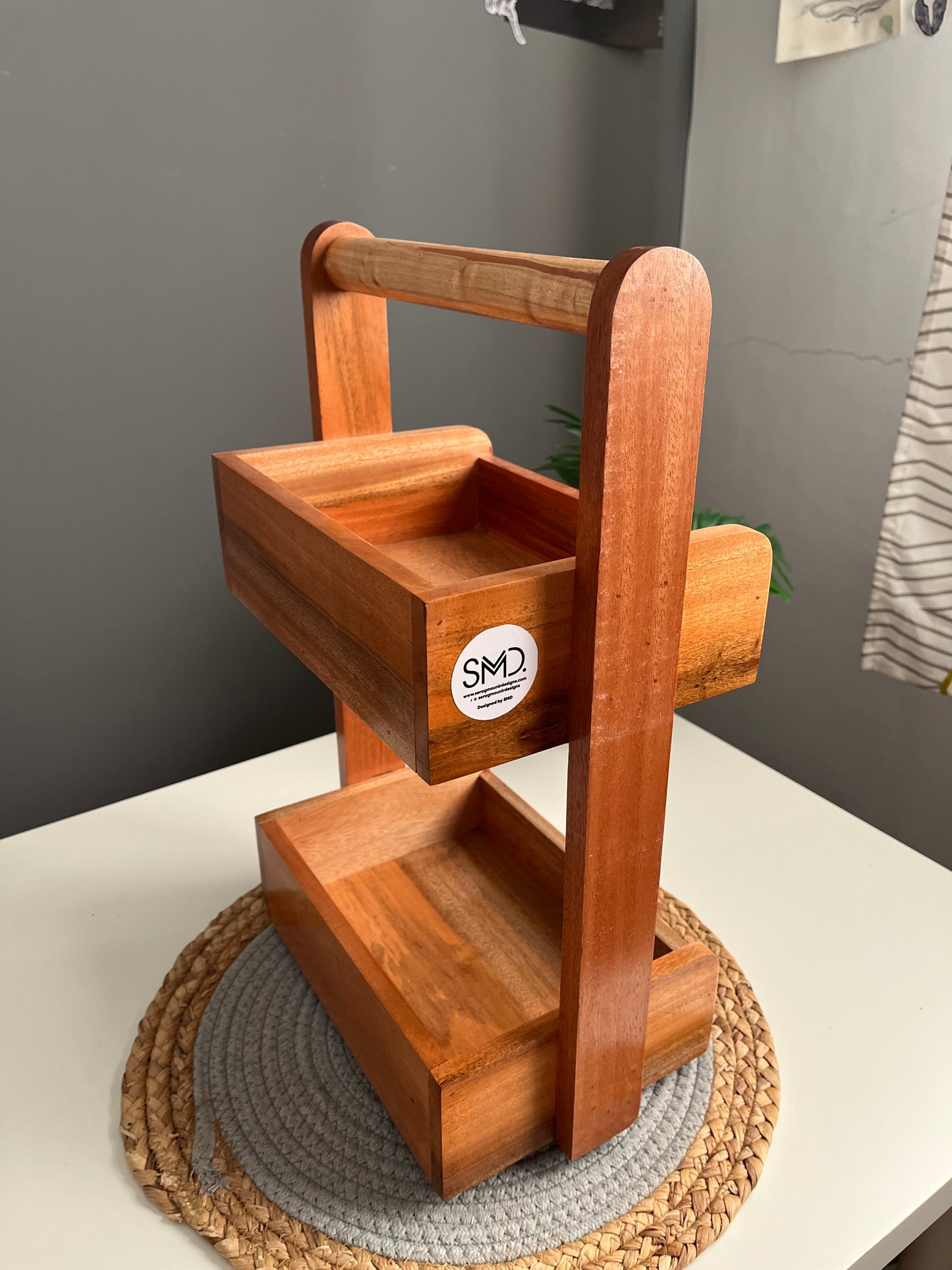Large wooden organizer 50cm