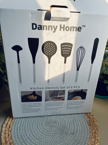 Kitchen Utensils Set of 6 PCS(code4371)danny home