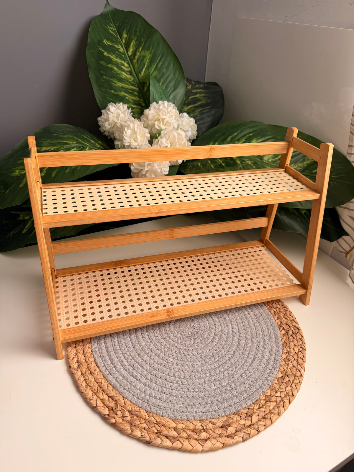 وسط (ratan)bamboo organizer (code-347)
