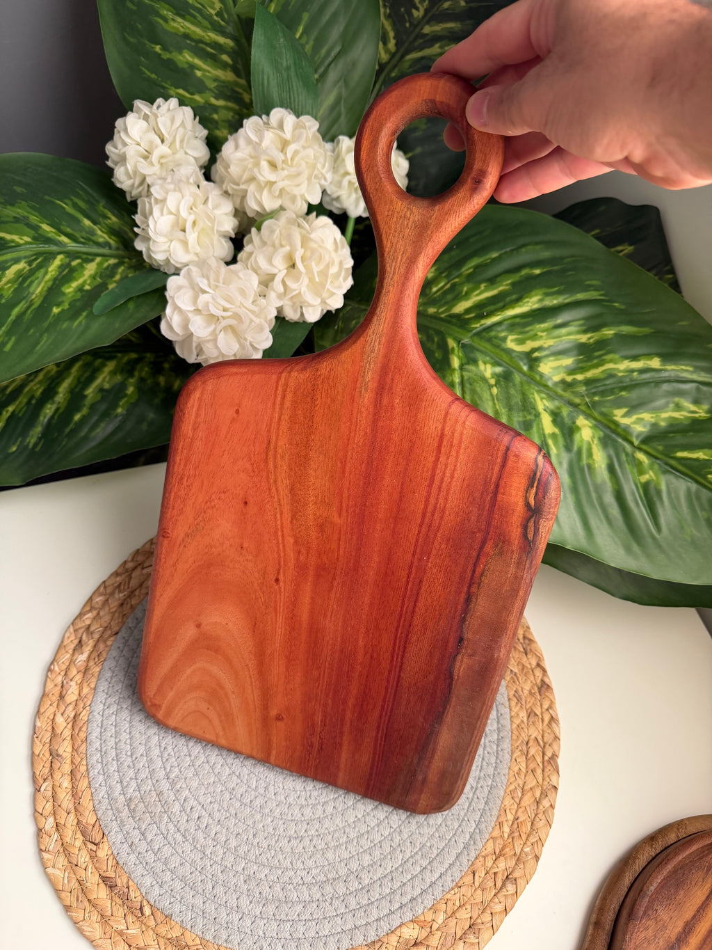 قطاعه خشب طبيعى (مستاطيل) 43cm