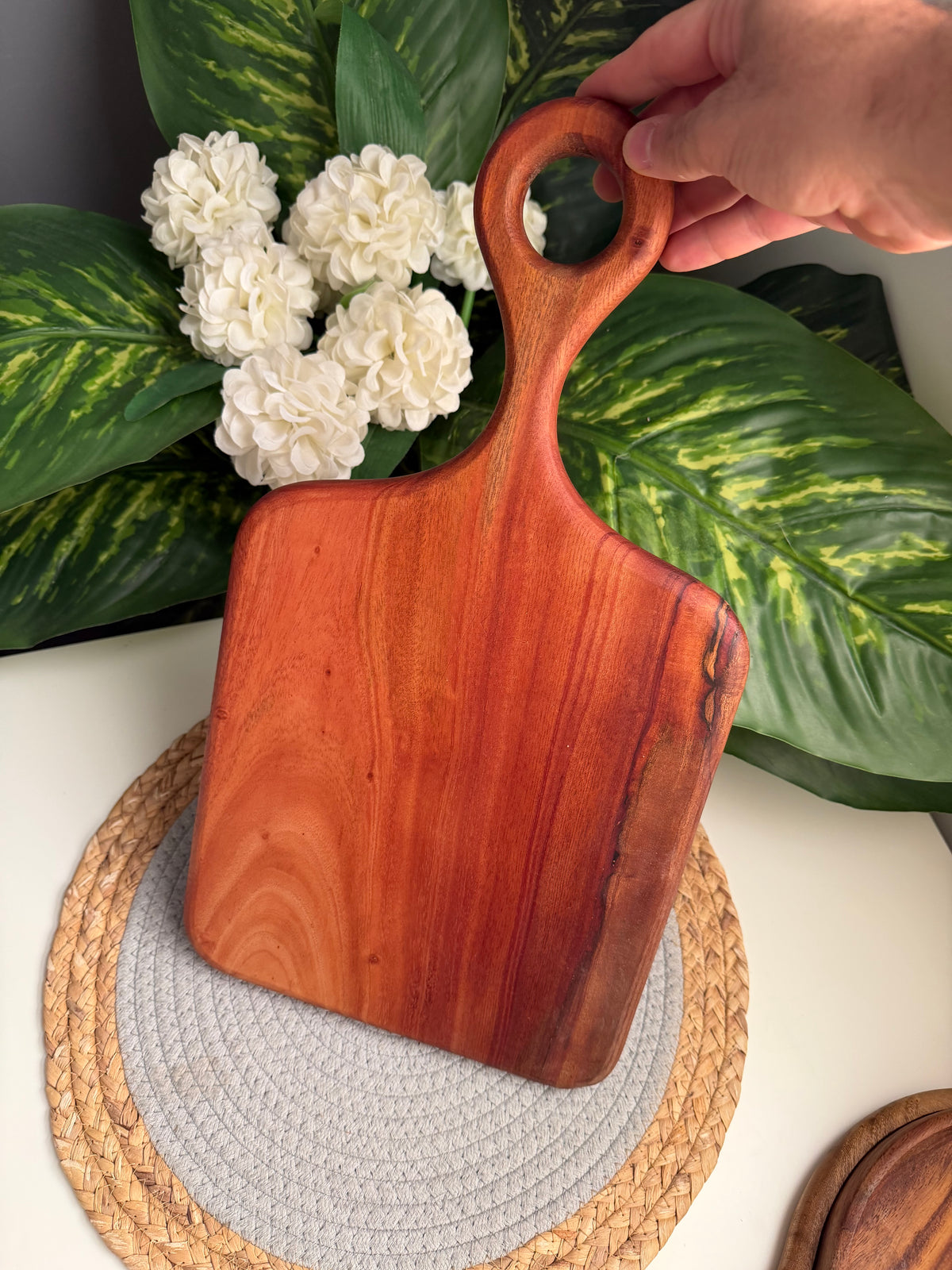 قطاعه خشب طبيعى (مستاطيل) 43cm