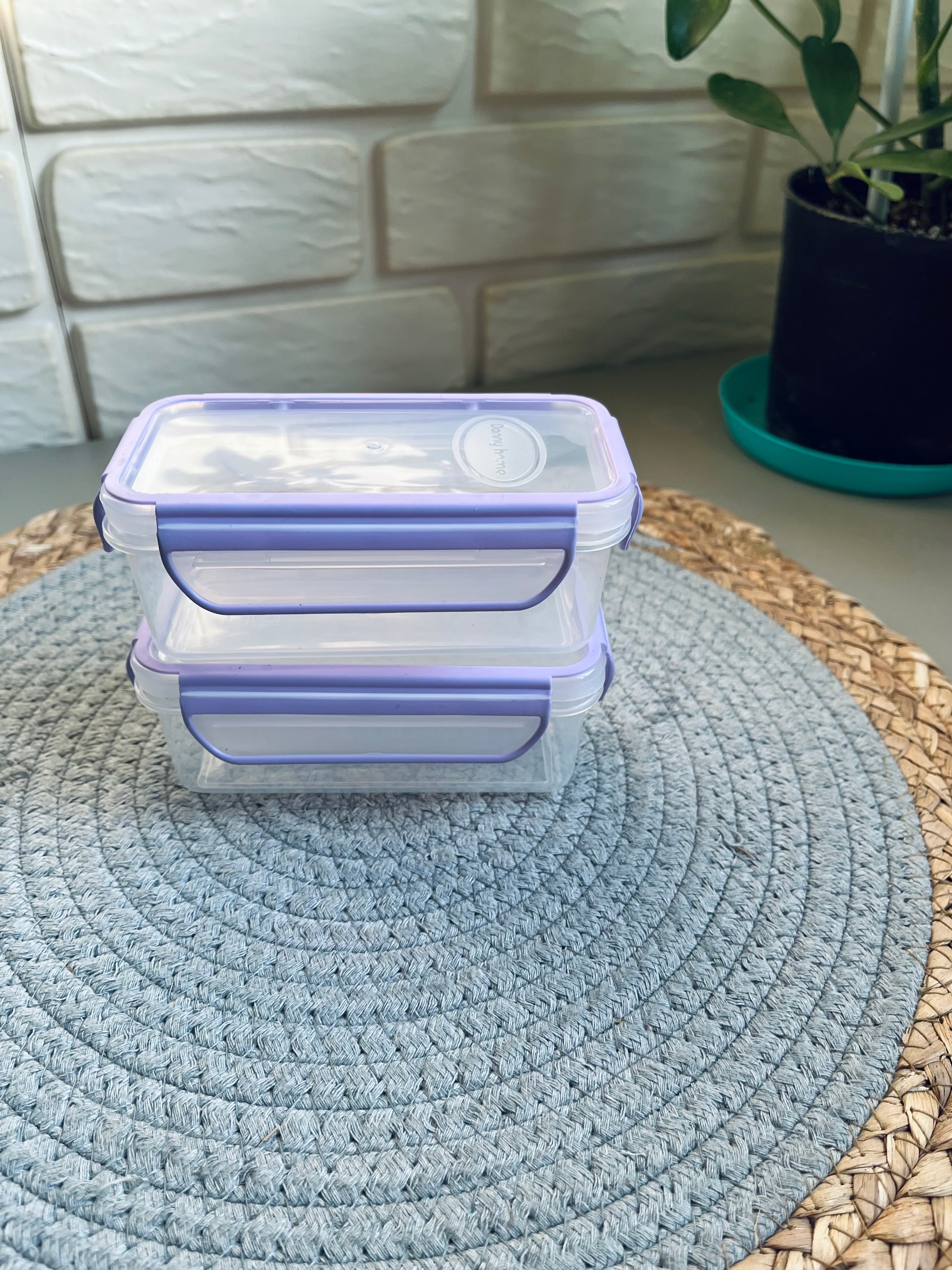 Set of 2 fridge box (danny home) code20(mov) 12.8 × 8.8 × 4.9 cm