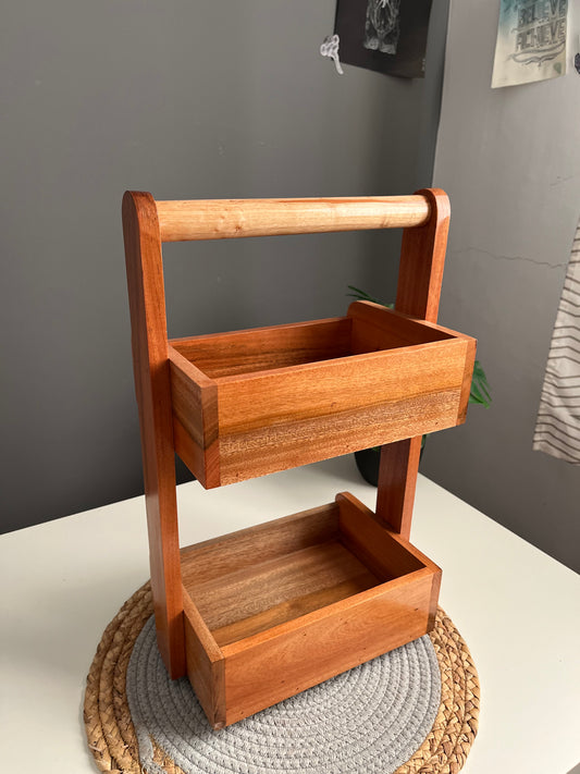Large wooden organizer 50cm