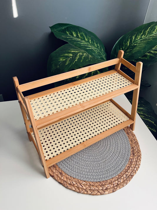 Large (ratan)bamboo organizer (code65-2)