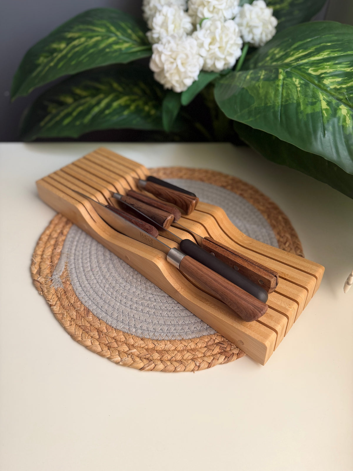 Knifes Organizer منظم 7.5cm*13.5cm*40cm سكاكين ( بمبو)code369