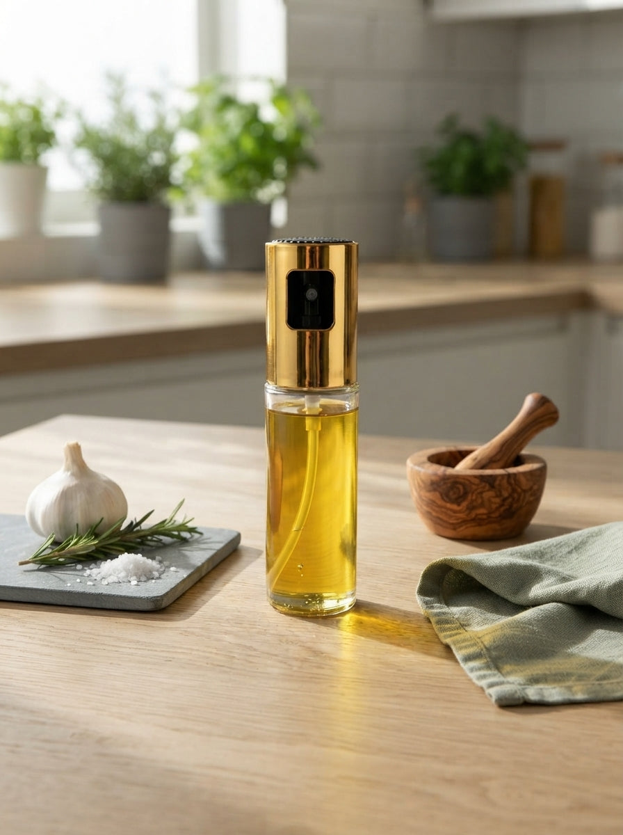 Oil Spray bottle gold