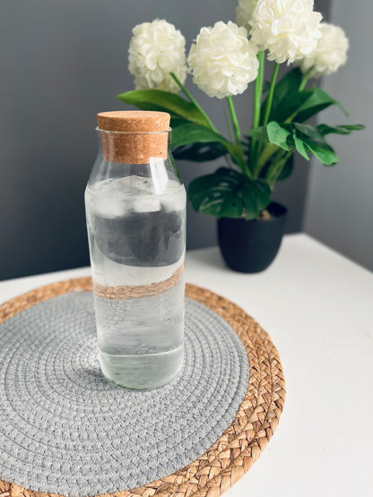 Large glass bottle 1.2L