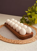 حامل بيض من الخشب الطبيعى (12eggs)